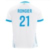 Maglia ufficiale Olympique de Marseille Rongier 21 Casa 2024-25 per Uomo